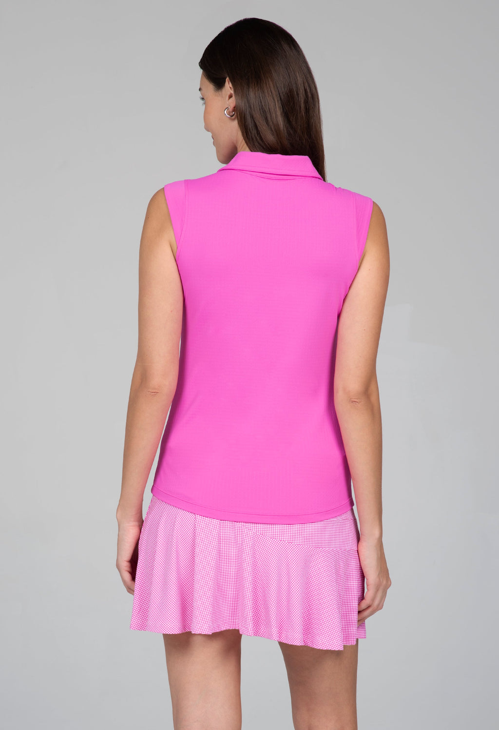 Solid Sleeveless Polo - 84000
