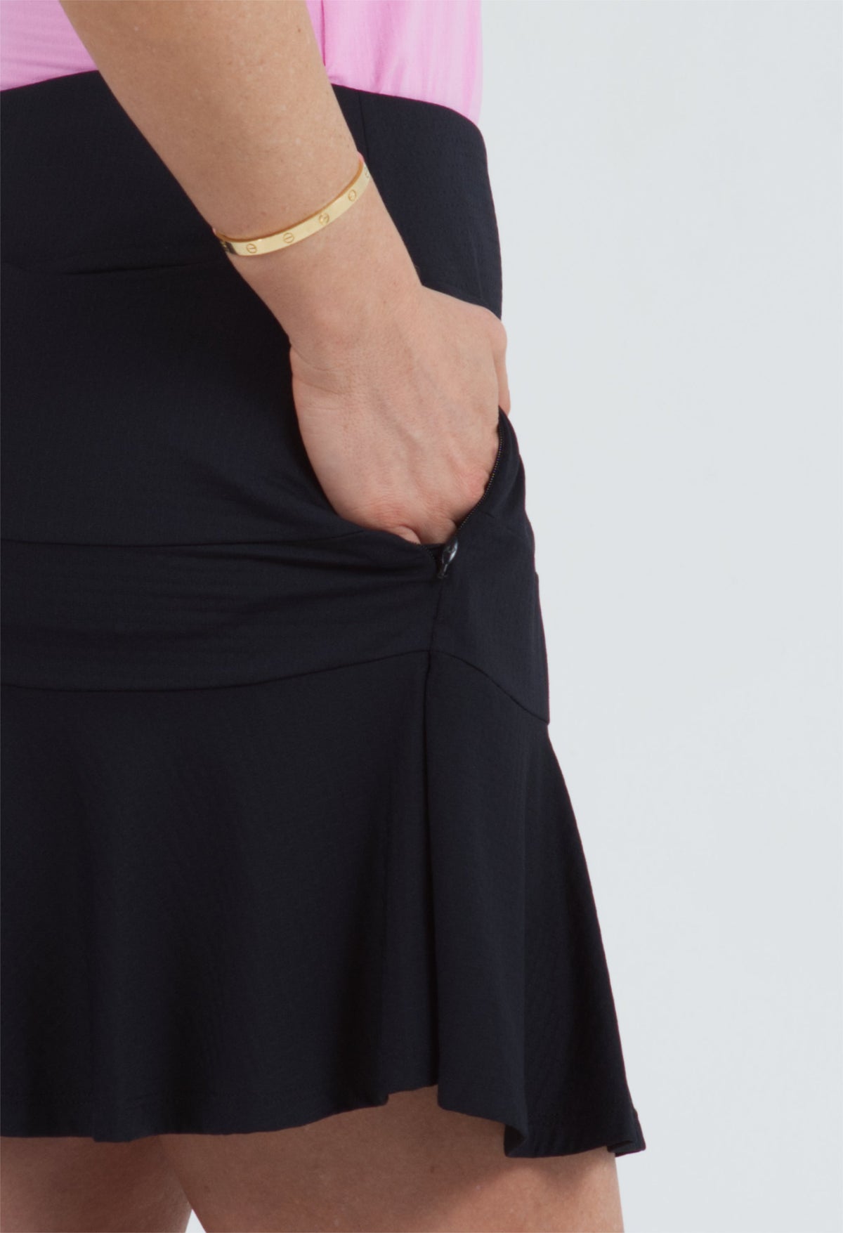 Solid Flounce Skort - 20000