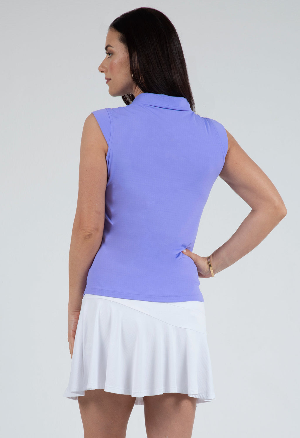 Solid Sleeveless Polo - 84000