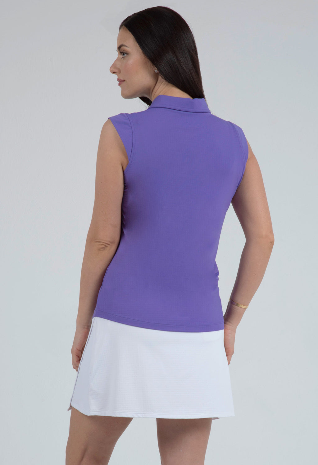 Solid Sleeveless Polo - 84000