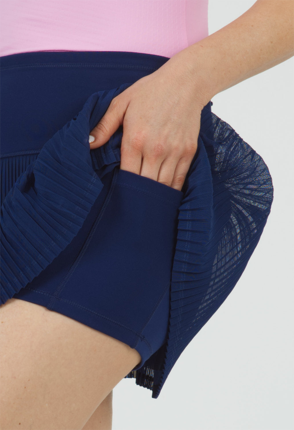 Solid Mesh Skort - 23000